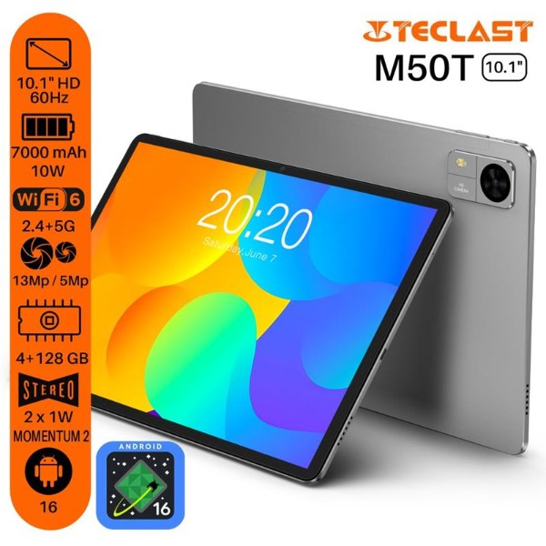 Фото - Планшет Teclast M50T 10.1" 4/128GB Grey