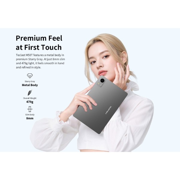 Фото - Планшет Teclast M50T 10.1" 4/128GB Grey