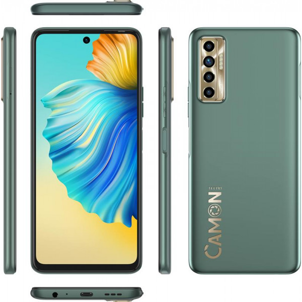 Фото - Смартфон Tecno Camon 17P 6/128Gb Spruce Green (CG7n)