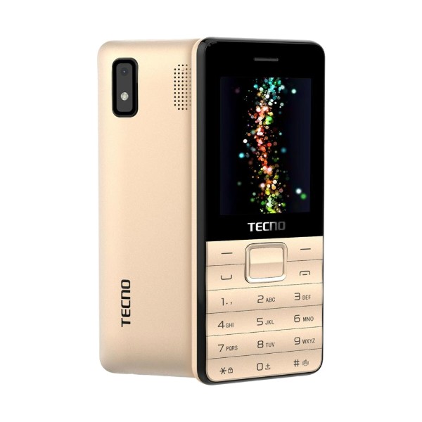 Фото - Мобильный телефон Tecno T372 Triple Sim Champagne Gold