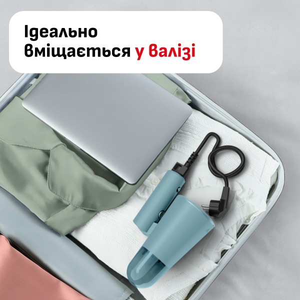 Фото - Вертикальный отпариватель ручной Tefal DT1060E1 ORIGIN TRAVEL