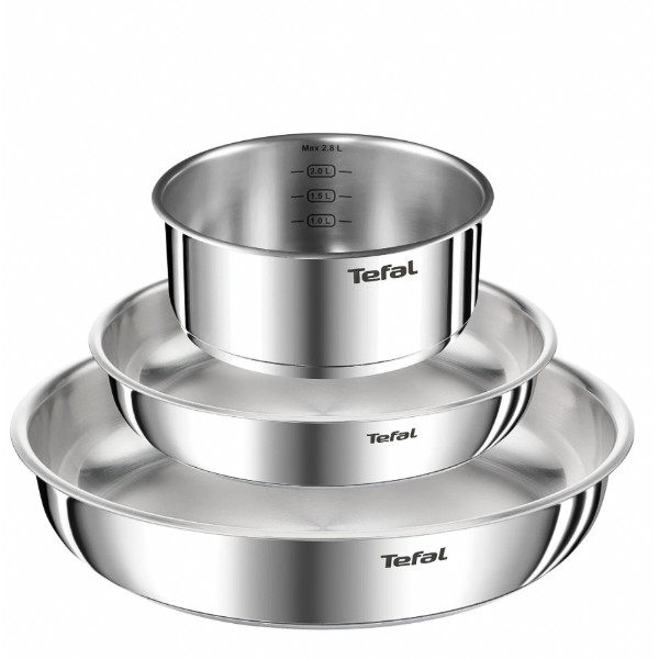 Фото - Набор посуды Tefal L896S453 Ingenio 4 пр. 22/24/28 см
