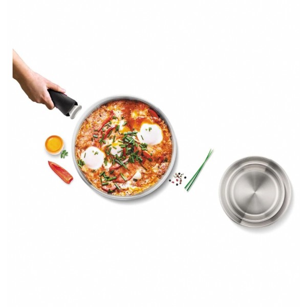 Фото - Набор посуды Tefal L896S453 Ingenio 4 пр. 22/24/28 см