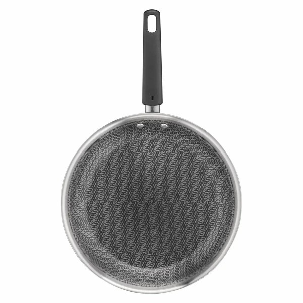Фото - Комплект посуду сковорода Tefal E3410655 Emotion+ Power 28 см + щипці кухонні K1991334 Ingenio+