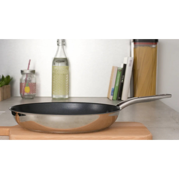 Фото - Сковорода універсальна Tefal A7030615 INTUITION 28 см