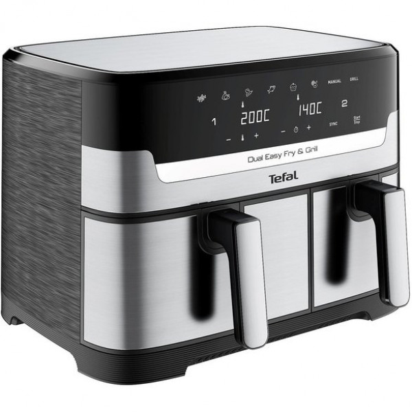Фото - Мультипіч Tefal Dual Easy Fry EY905D10