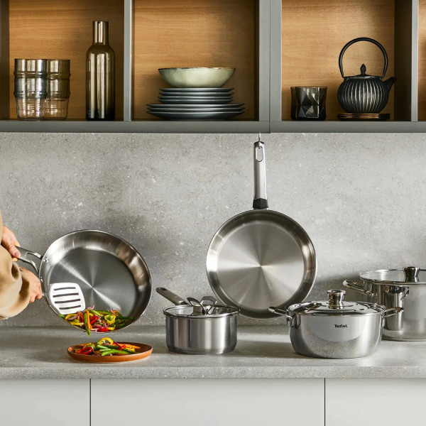 Фото - Кастрюля Tefal E3284444 Space+ Emotion+ 20 см (2,7 л) с кр.