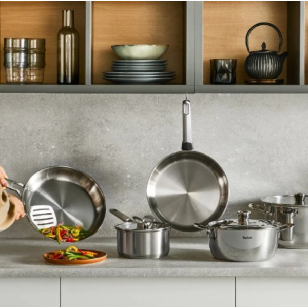 Фото - Каструля Tefal E3368555 Space+ Emotion+ XL 32 см (13,8 л) з кр.