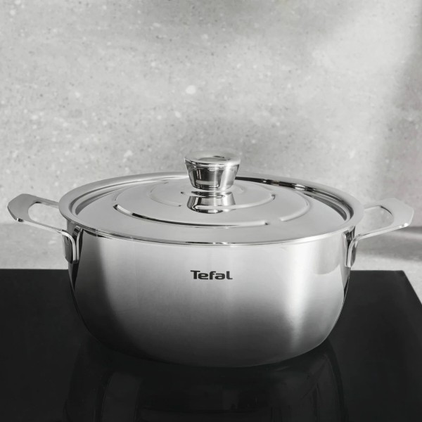 Фото - Каструля Tefal E3394655 Emotion+ Gourmet 24 см (4,4 л) з кр.