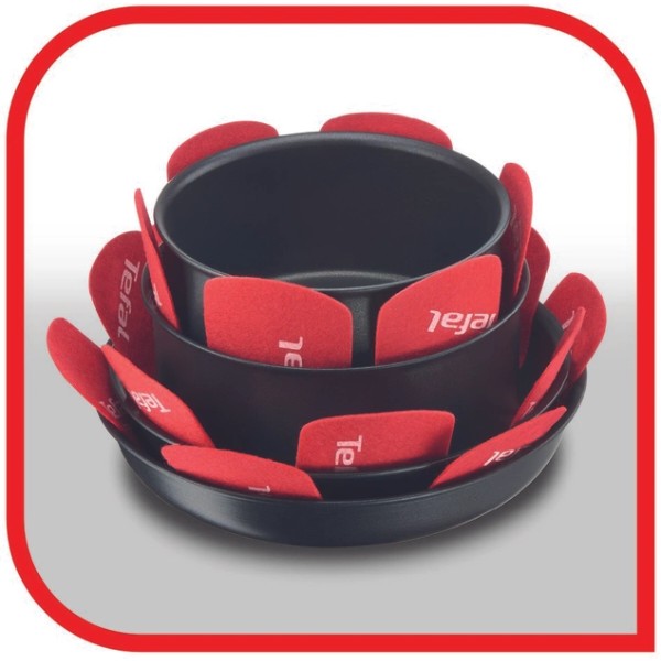 Фото - Набор защитных вкладышей для хранения посуды Tefal K2203004 Ingenio 4 пр