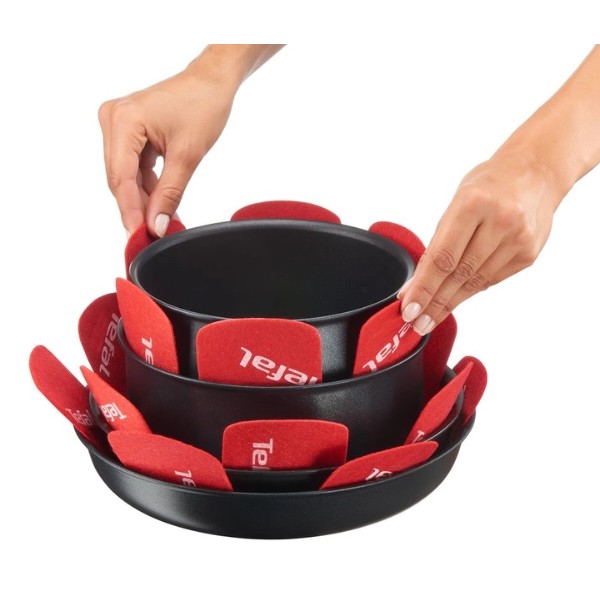 Фото - Набор защитных вкладышей для хранения посуды Tefal K2203004 Ingenio 4 пр