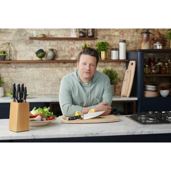 Фото - Ніж кухонний Tefal K2670944 Jamie Oliver 12 см