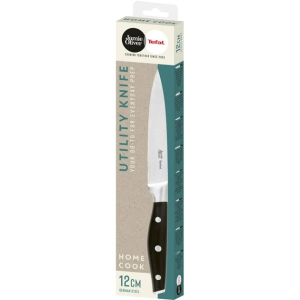 Фото - Ніж кухонний Tefal K2670944 Jamie Oliver 12 см