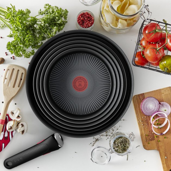 Фото - Набір посуду зі знімною ручкою Tefal L1509973 Ingenio XL INTENSE 19 пр