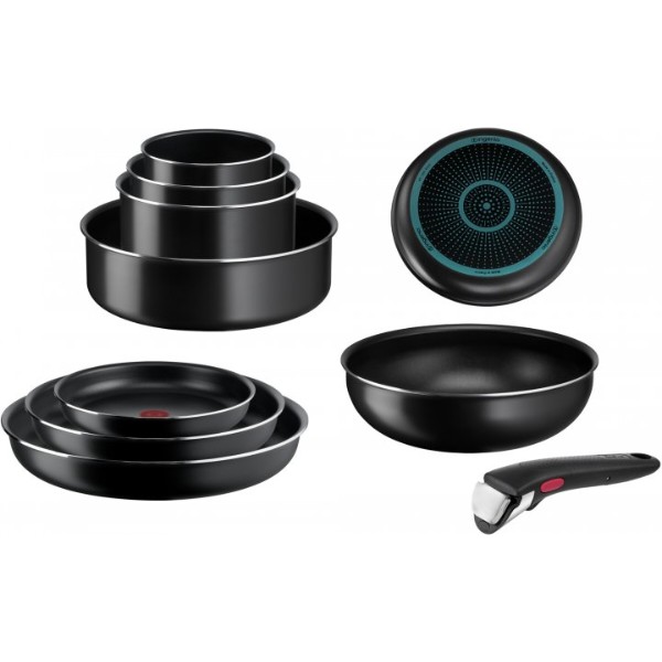 Фото - Набор посуды со съемной ручкой Tefal L1539843 Ingenio Easy Cook & Clean 13 пр.