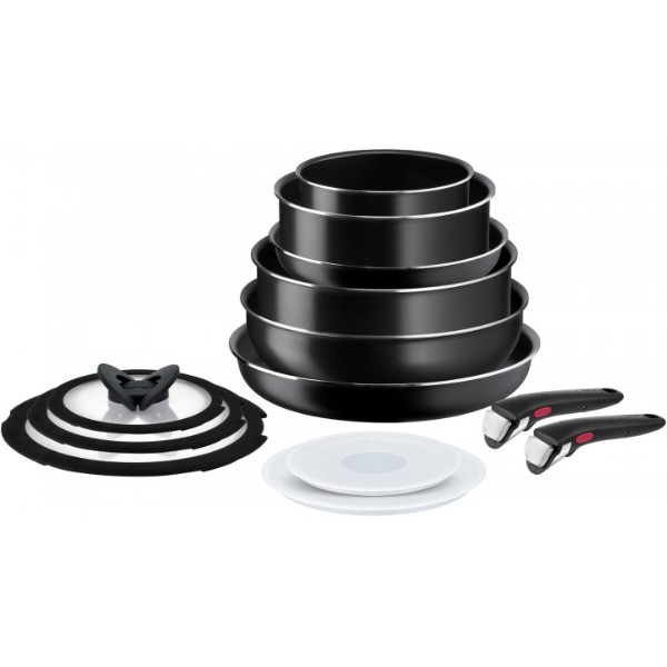 Фото - Набор посуды со съемной ручкой Tefal L1539843 Ingenio Easy Cook & Clean 13 пр.
