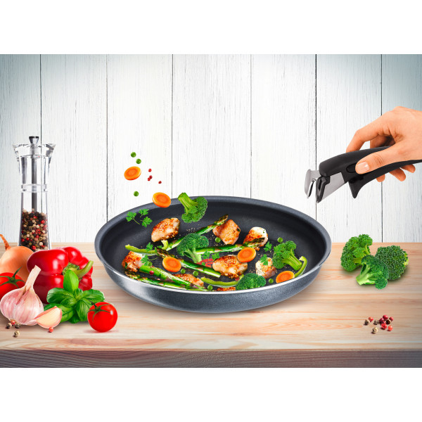 Фото - Набор посуды со съемной ручкой Tefal L2319552 Ingenio Elegance 6 пр.