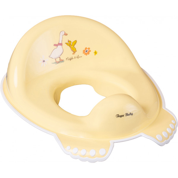 Фото - Дитяча накладка на унітаз класична Tega Baby Лісова казка з антиковзаючою гумою Світло-жовтий (FF-002-109)