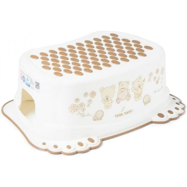 Фото - Підставка дитяча під умивальник Tega Baby Ведмедики з антиковзаючою гумою Біла Перлина (MS-017-118) Фото - Підставка дитяча під умивальник Tega Baby Ведмедики з антиковзаючою гумою Біла Перлина (MS-017-118)