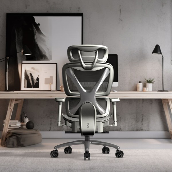 Фото - Кресло для геймеров TX3 XTC Mesh Grey (TEGC-3054104.41)
