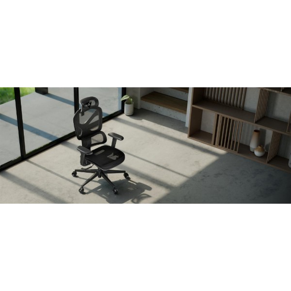 Фото - Кресло для геймеров TX3 YTC Mesh Black (TEGC-3065001.11)