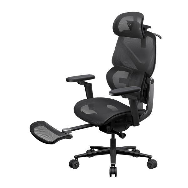 Фото - Крісло для геймерів TX3 Flex Pro Footrest Mesh Black (TEGC-3089101.11)