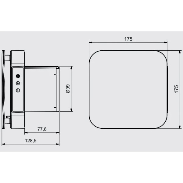 Фото - Витяжний вентилятор Soler&Palau ECOAIR EVO HT (230V 50/60HZ)