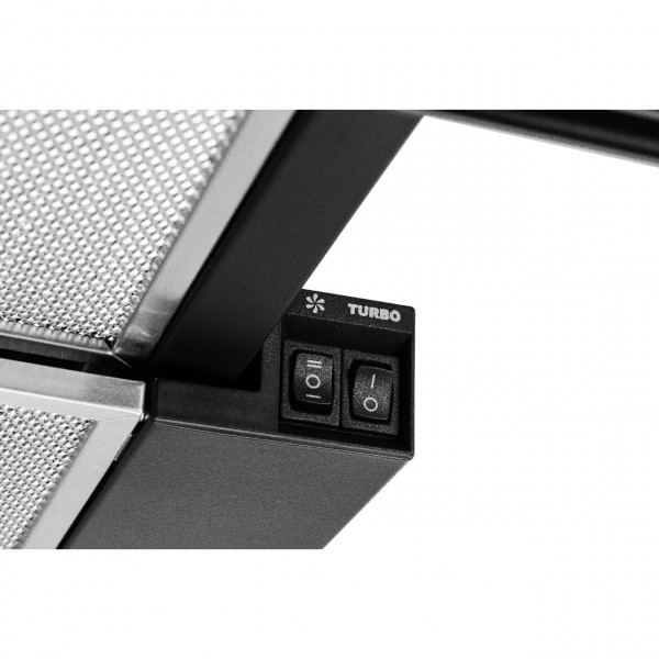 Фото - Витяжка вбудована GRANADO Telde 603-700 Black Glass