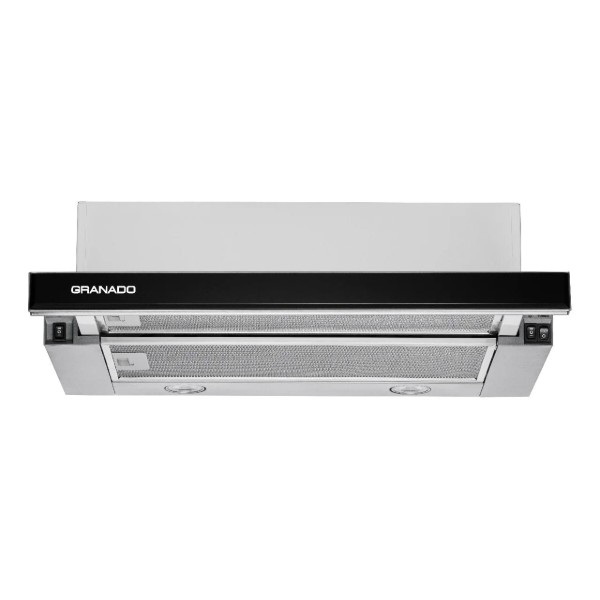 Фото - Вытяжка встраиваемая GRANADO Telde 603-700 Inox Black Glass