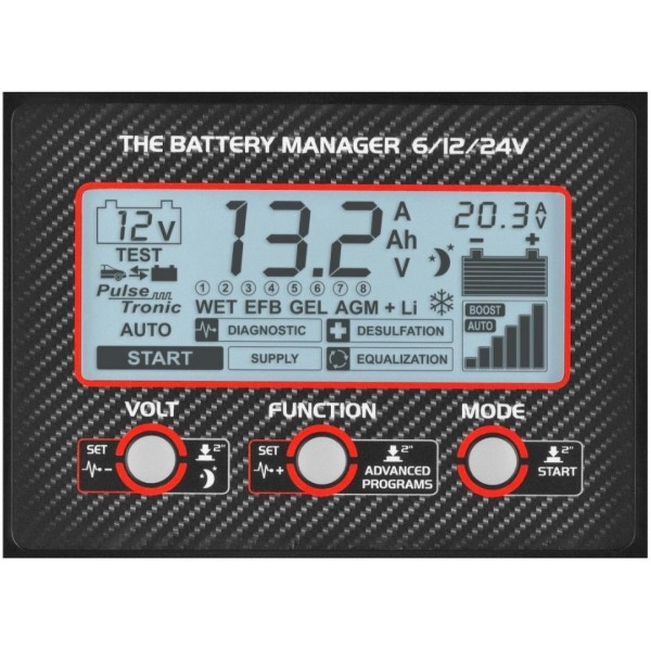 Фото - З/П до акумуляторної батареї для електроінструментів Telwin DOCTOR CHARGE 50 230V 6V/12V/24V (807613)