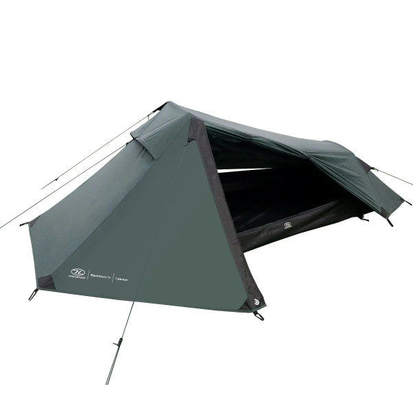 Фото - Палатка Highlander Blackthorn 1+ Gen2 Scarab Green (TEN131XLV2-SG)