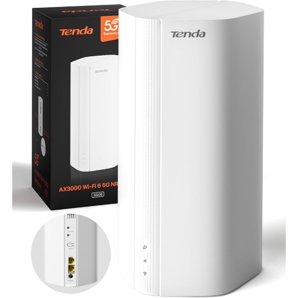 Фото - Маршрутизатор інтернет WiFi6 Tenda 5G06