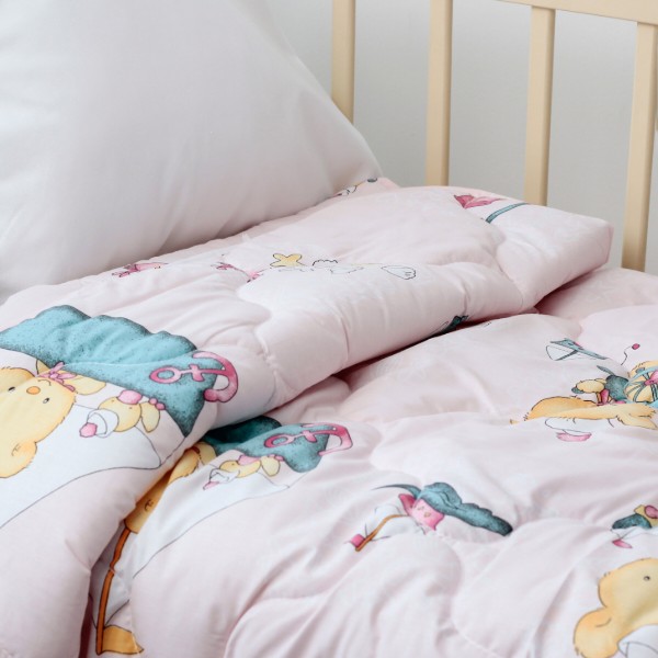 Фото - Ковдра дитяча всесезонна ТЕП LITTLE FRIENDS 105х140 см Pink Sailor (1-04770_34916)