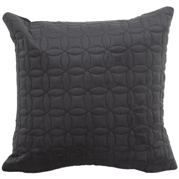 Фото - Наволочка ТЕП VELOUR 45х45 см с замком Черный/Мозаика (2-05175_36299)