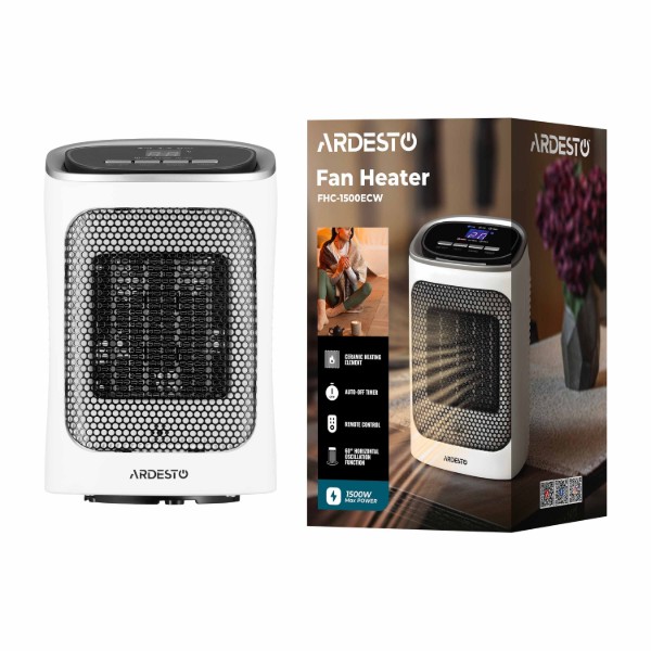 Фото - Тепловентилятор ARDESTO FHC-1500ECW White