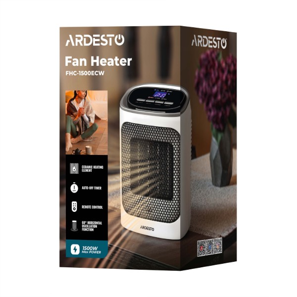 Фото - Тепловентилятор ARDESTO FHC-1500ECW White