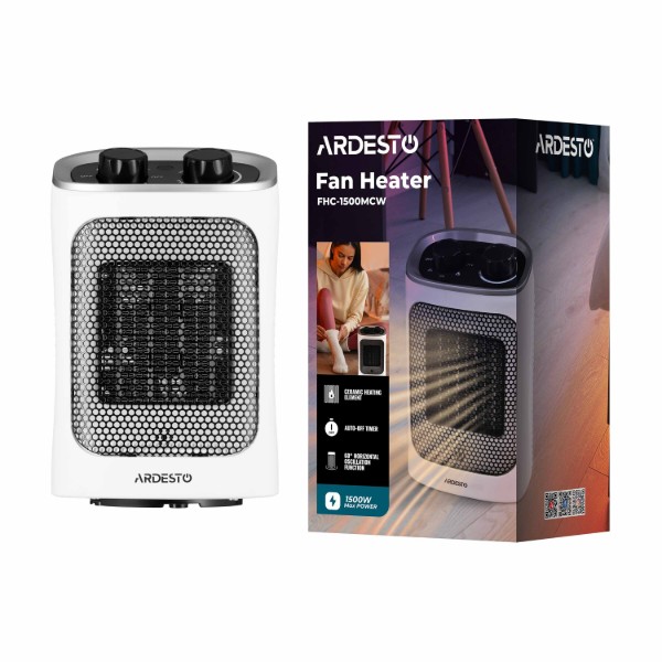 Фото - Тепловентилятор ARDESTO FHC-1500MCW White