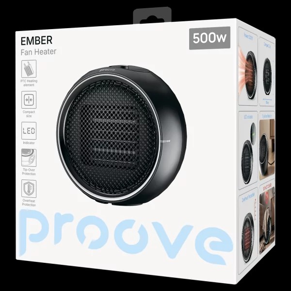 Фото - Тепловентилятор Proove Ember black (FHEB10000001)
