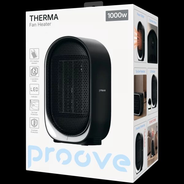 Фото - Тепловентилятор Proove Therma black (FHTM10000001)