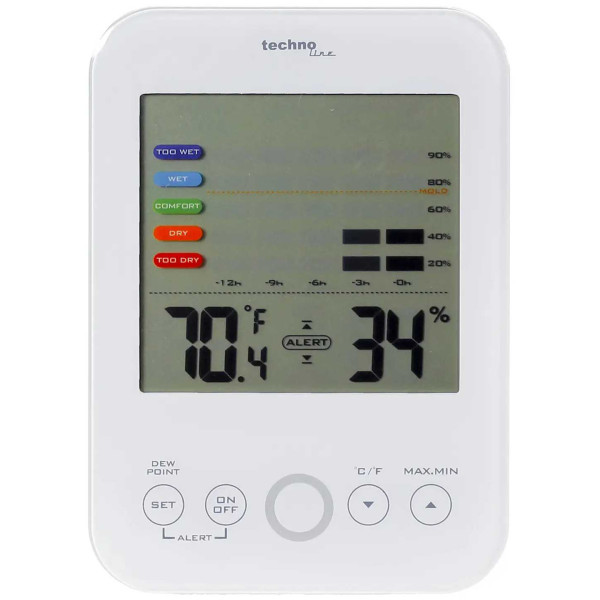 Фото - Термогігрометр Technoline WS9422 White