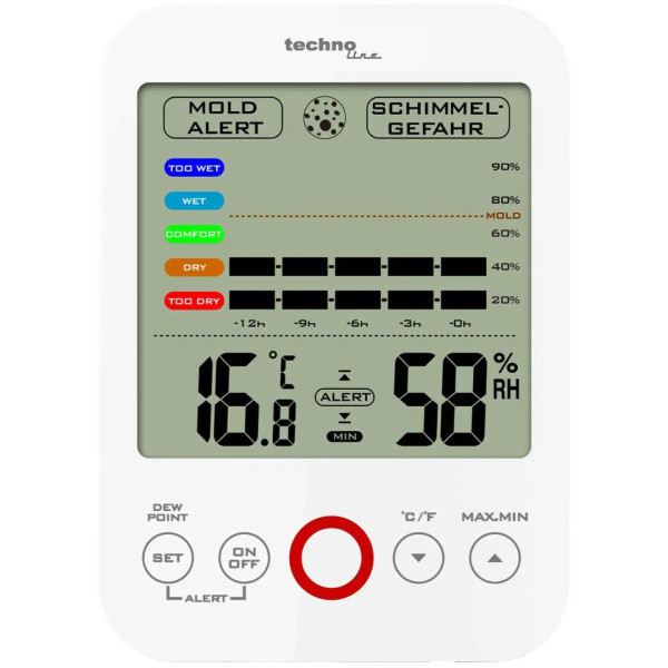 Фото - Термогігрометр Technoline WS9422 White