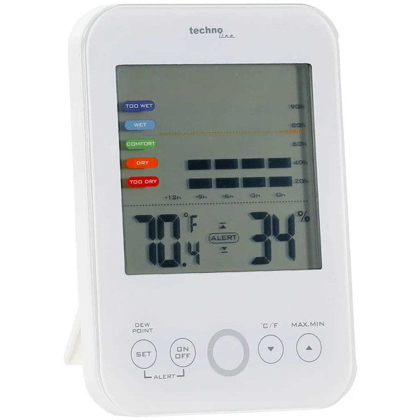 Фото - Термогігрометр Technoline WS9422 White