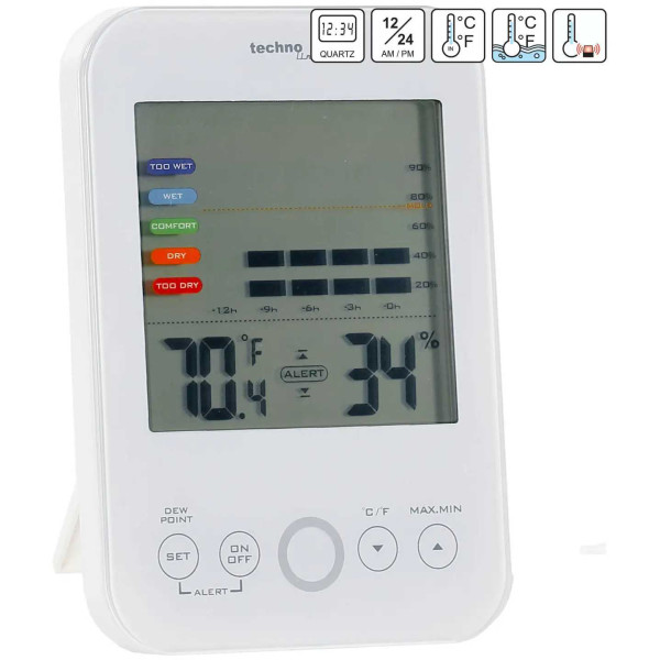 Фото - Термогігрометр Technoline WS9422 White