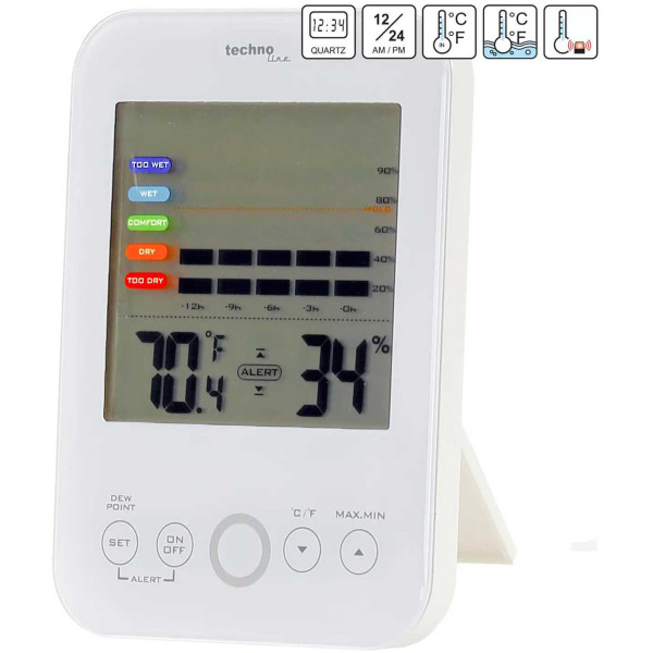 Фото - Термогігрометр Technoline WS9422 White