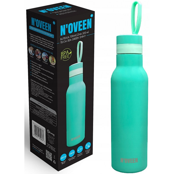 Фото - Термопляшка Noveen TB134 Sea Green 500 мл