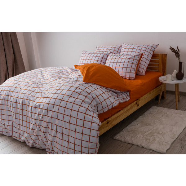 Фото - Комплект постельного белья ТЕП Terracotta Check (2-00882_25219)