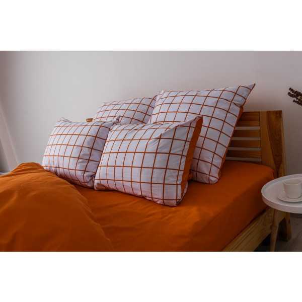 Фото - Комплект постельного белья ТЕП Terracotta Check (2-00882_25219)