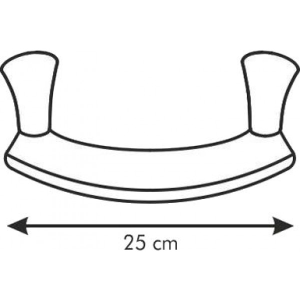 Фото - Ніж для зелені tescoma 862064 Sonic 25 см