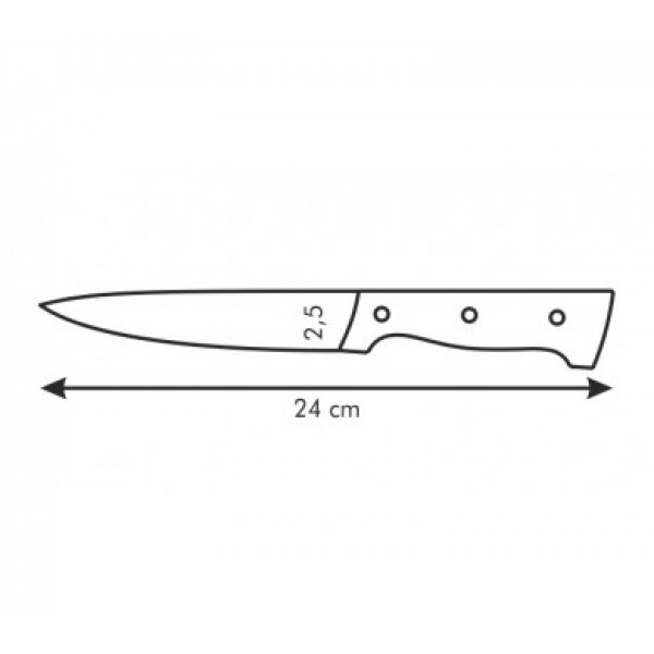 Фото - Ніж кухонний tescoma 880505 HOME PROFI, 13 см
