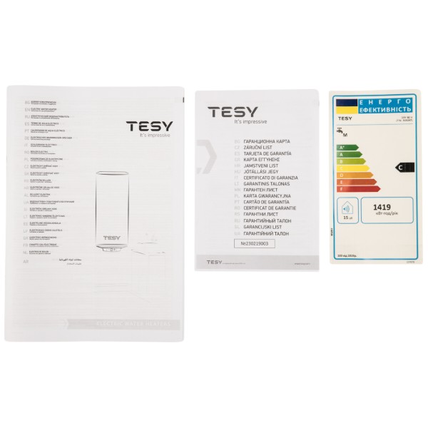 Фото - Водонагреватель Tesy DRY 80V